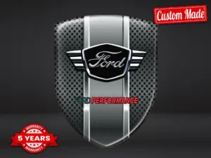 Ford Emblema En Relieve Acabado Exclusivo Insignias Gama Alta
